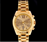 RELOGIO FEMININO OURO DOURADO