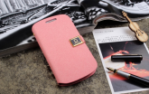 GALAXY S3 MINI CARTEIRA ROSA