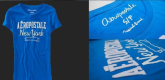 CAMISA FEMININA AZUL