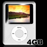 MP4 PLAYER TELA 1.8 POL. LCD (ZC3-04GD)