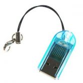 MINI LEITOR USB DE CARTAO DE MEMORIA