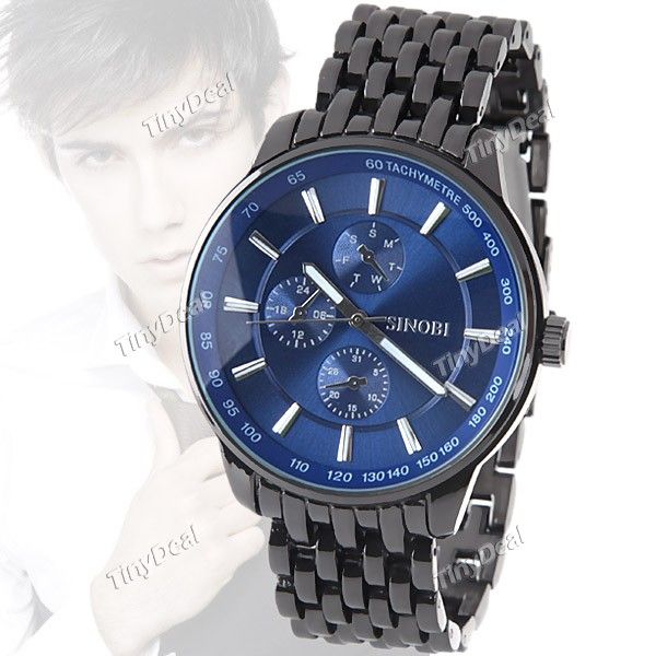 RELOGIO MASCULINO QUARTZ BLUE (WMN-64275)